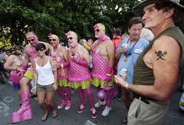 Masquerade March 2009 photo - Duval Street, Key West